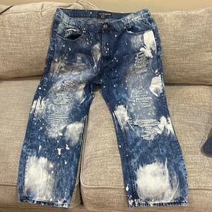 Big and tall. Jeans. Never worn. No tags.